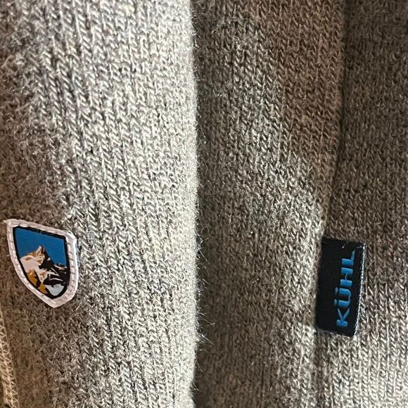 Kuhl Men’s Europa 1/4 Zip Fleece Pull On Tan Sweater Sz L - Picture 7 of 15